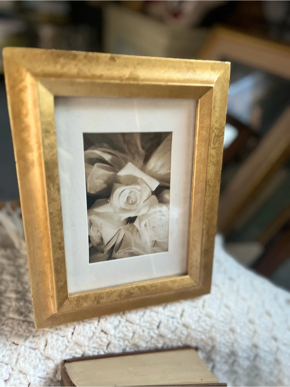 Gold Decorative Picture Frame and photo album - Elegant Home Accent